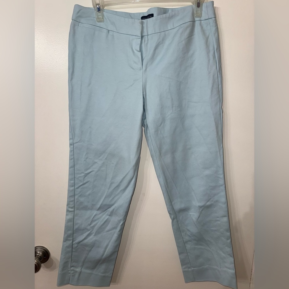 Light Blue Cropped Pants